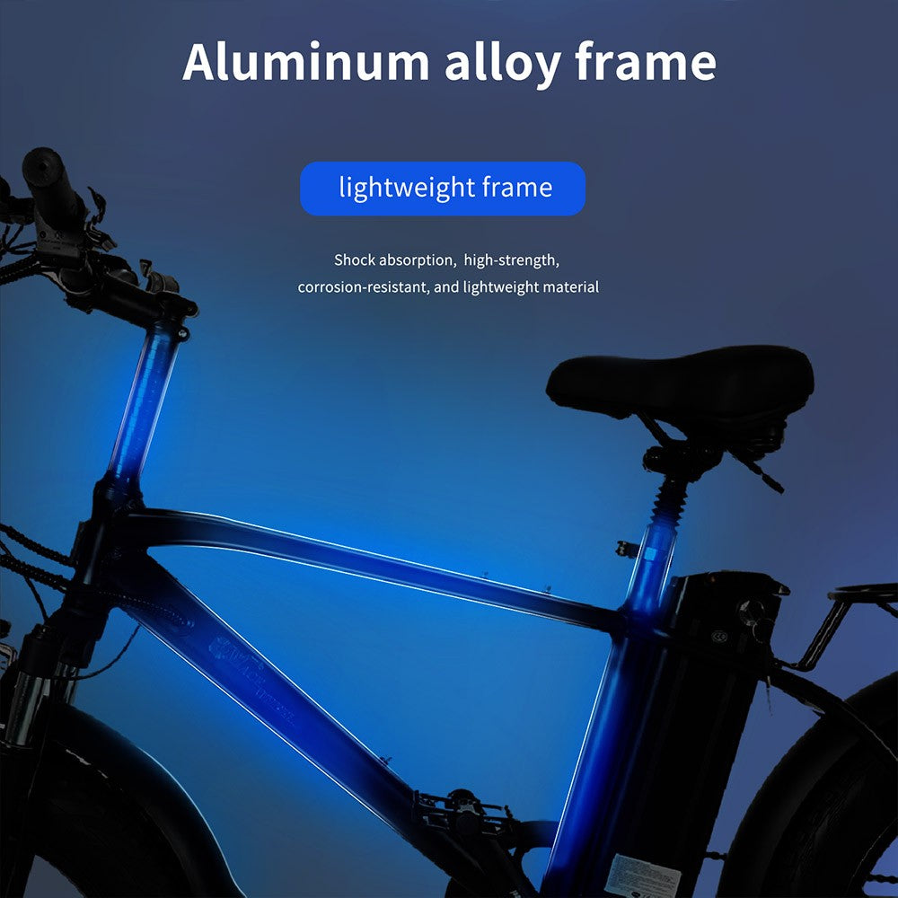 CMACEWHEEL T20 Electric Bike 20" Tires 750W Motor 48V 17Ah Battery