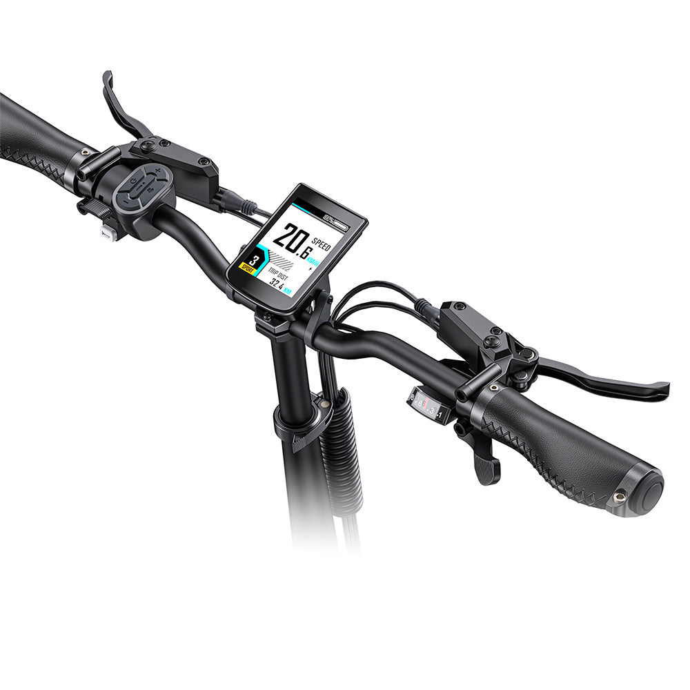 Bicicleta de montaña eléctrica ENGWE ENGINE Pro de 20 pulgadas con neumáticos anchos, batería de 750 W y 48 V y 16 Ah