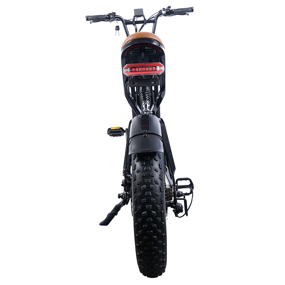 Bicicleta eléctrica EUENI FXH009 Pro de 20", neumáticos anchos, motor de 750 W, batería de 48 V y 15 Ah