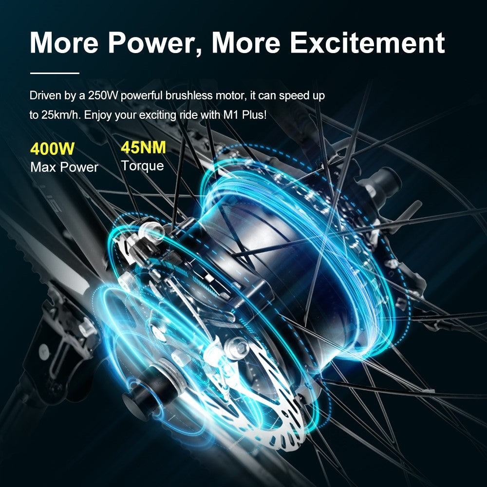 Eleglide Mopride Plus 1 Electric Mountain Bike 250W Motor 36V 12.5Ah Battery