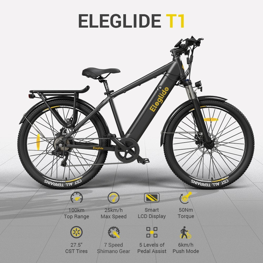 2-Pack Eleglide T1 Electric Trekking Bike Offer