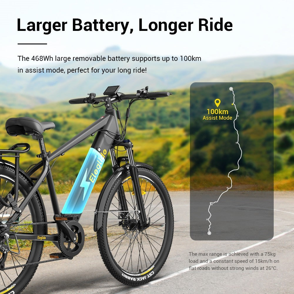 2-Pack Eleglide T1 Electric Trekking Bike Offer