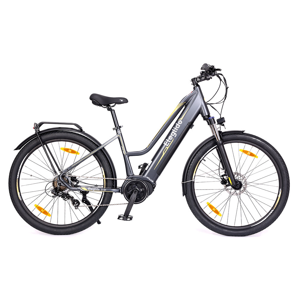 Eleglide C1 Step-Thru Electric Trekking Bike 27.5" 250W Mid-Drive 36V 14.5Ah Battery
