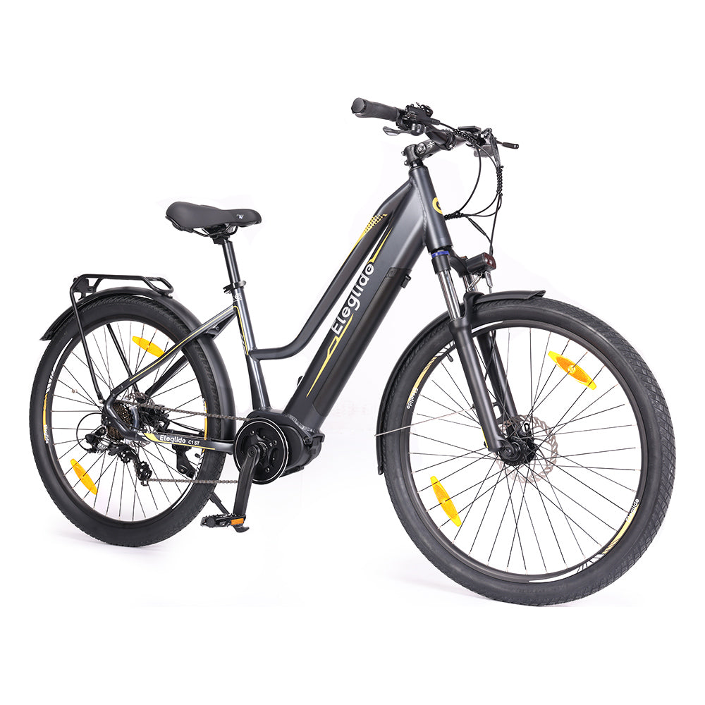 Eleglide C1 Step-Thru Electric Trekking Bike 27.5" 250W Mid-Drive 36V 14.5Ah Battery