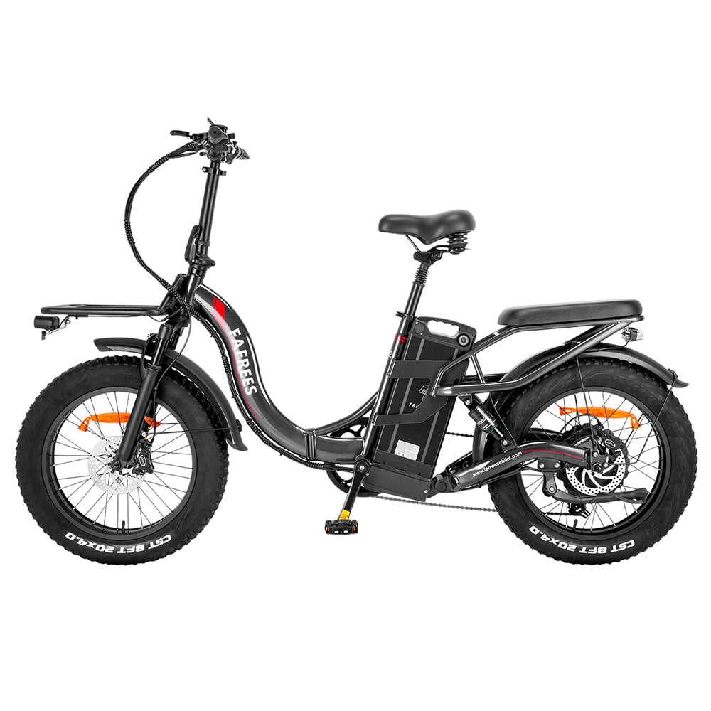 Bicicleta eléctrica Fafrees F20 X-Max con neumáticos de 20", motor de 750 W y batería de 48 V y 30 Ah