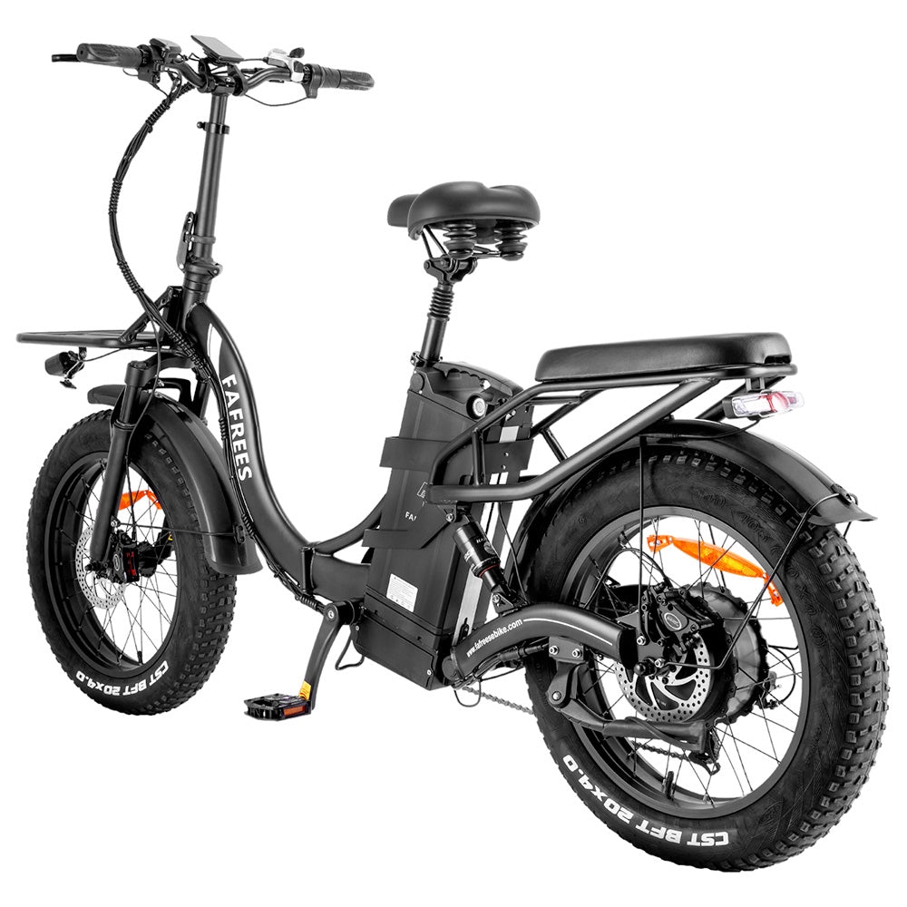 Bicicleta eléctrica Fafrees F20 X-Max con neumáticos de 20", motor de 750 W y batería de 48 V y 30 Ah
