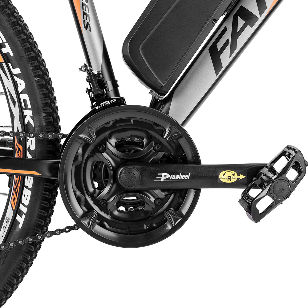 Bicicleta eléctrica Fafrees Hailong One, neumáticos de 26", motor de 250 W, batería de 36 V y 13 Ah