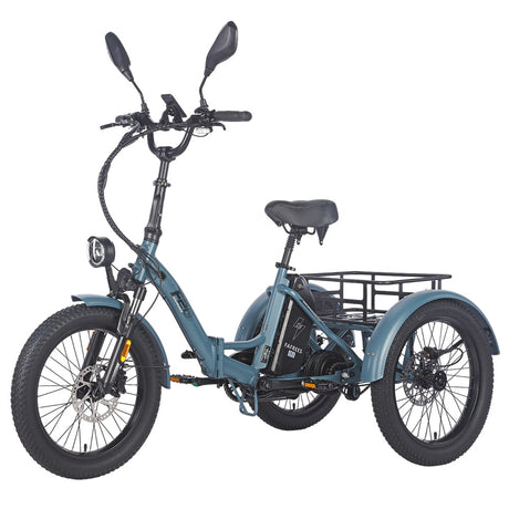 Fafrees F20 Mate Electric Cargo Tricycle 48V 21Ah Battery With L2e-P Certified