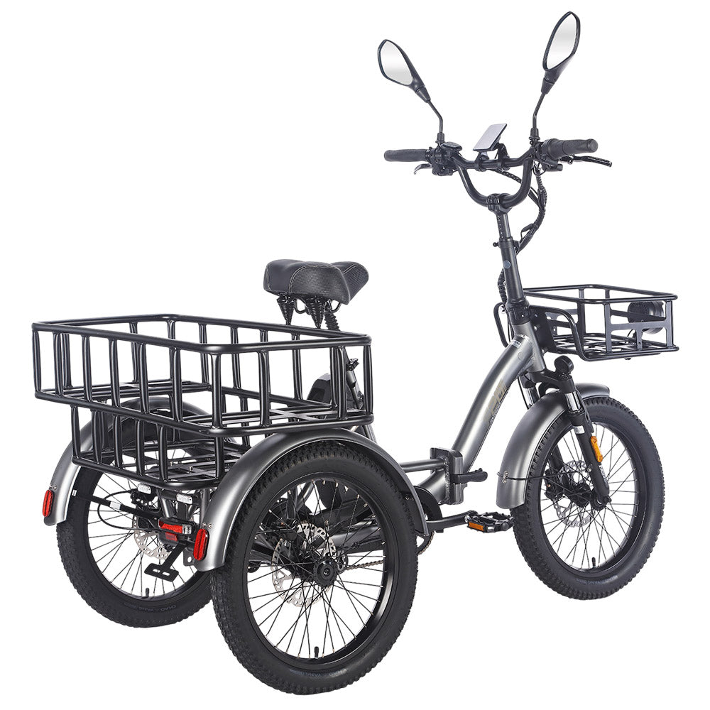 Fafrees F20 Mate Electric Cargo Tricycle 48V 21Ah Battery With L2e-P Certified