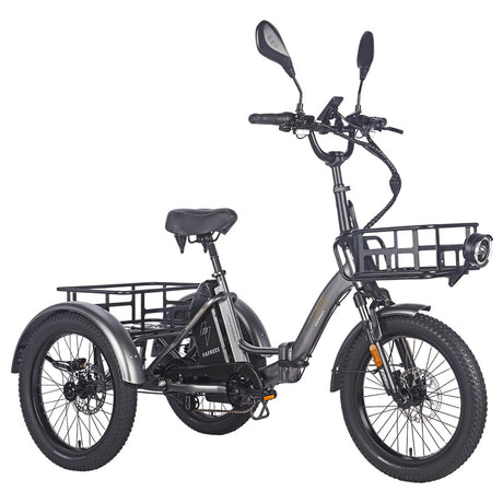 Fafrees F20 Mate Electric Cargo Tricycle 48V 21Ah Battery With L2e-P Certified