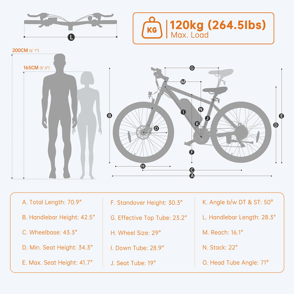 Foride Xtremer 1 Electric Bike 250W Motor 36V 13Ah Battery