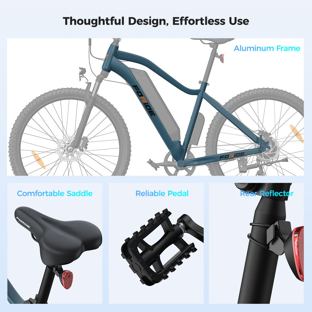 Foride Xtremer 3 Elektrofahrrad 29" Reifen 250W Motor 48V 12Ah Batterie
