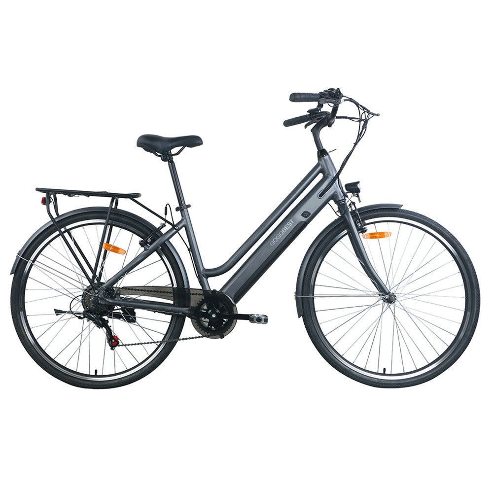 Bicicleta eléctrica GOGOBEST GM28, neumáticos de 27,5", motor de 350 W, batería de 36 V y 10,4 Ah