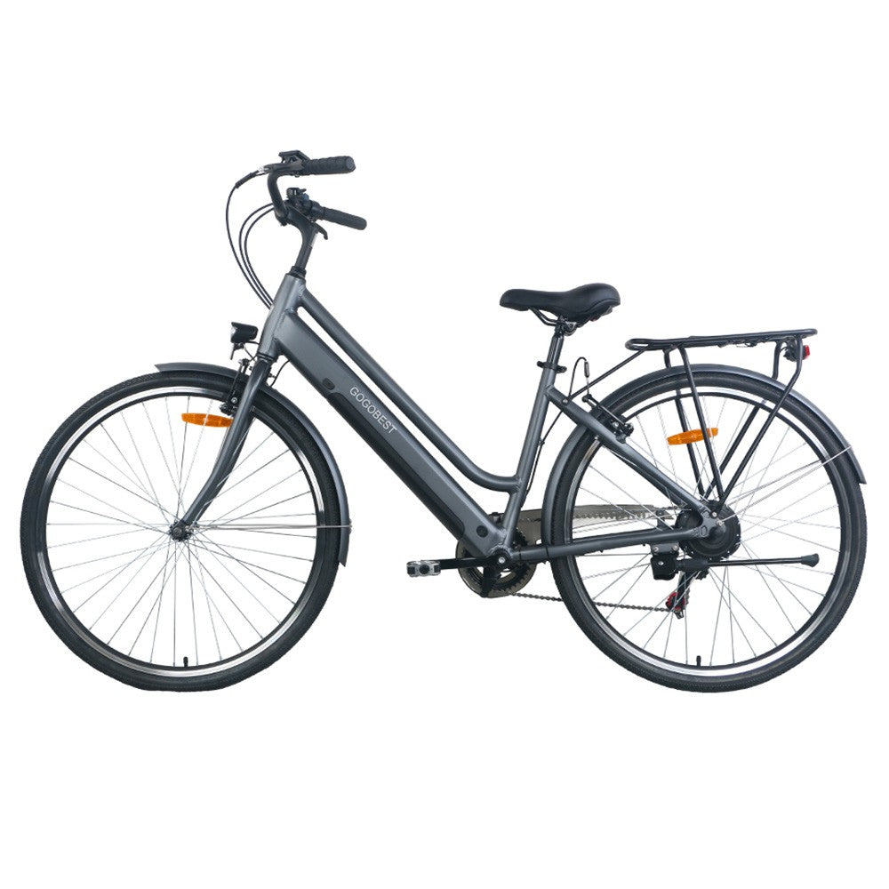 Bicicleta eléctrica GOGOBEST GM28, neumáticos de 27,5", motor de 350 W, batería de 36 V y 10,4 Ah