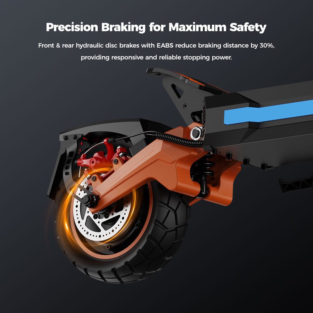 KUGOO F3 Pro Max Electric Scooter 10" Tires Dual 1100W Motors 52V 23.4Ah Battery