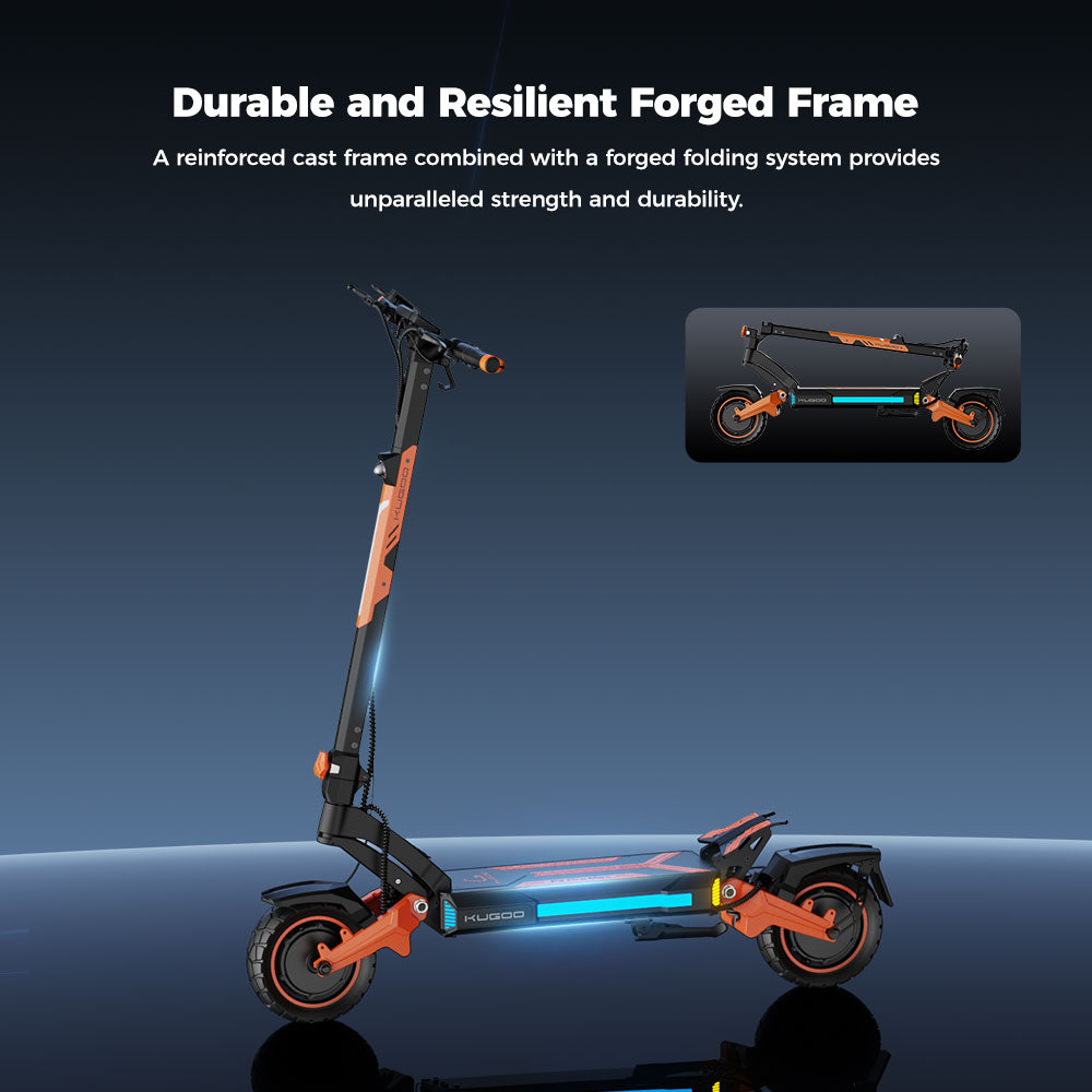 KUGOO F3 Pro Max Electric Scooter 10" Tires Dual 1100W Motors 52V 23.4Ah Battery