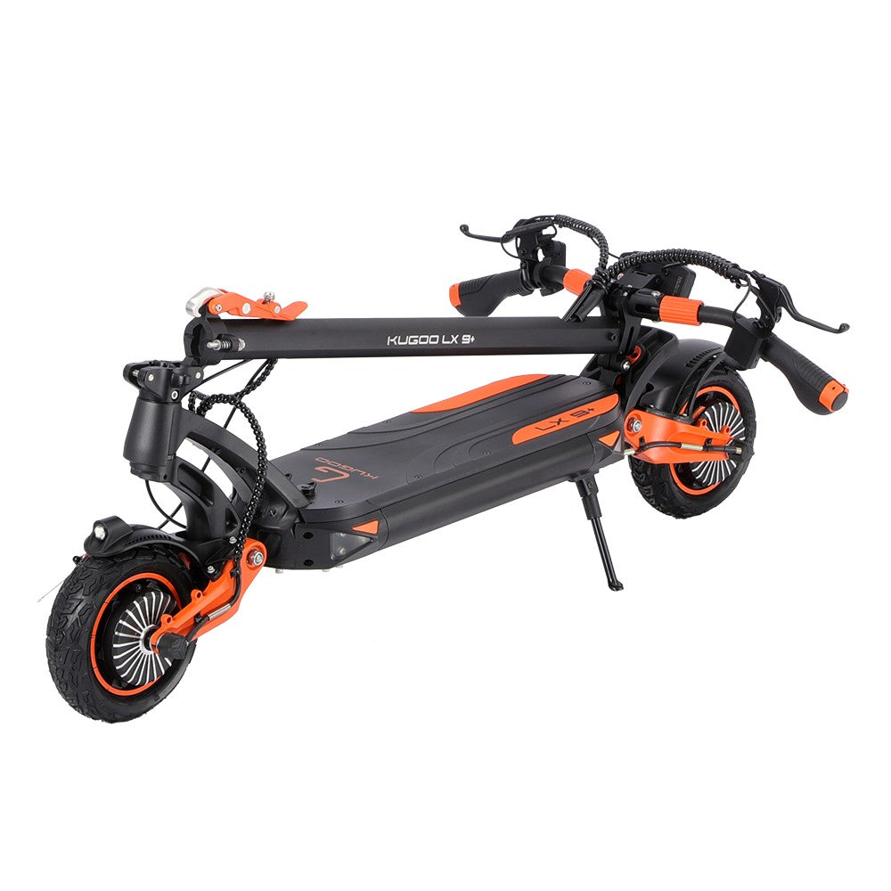 KUGOO LX9+ Elektroroller 9" Reifen Dual 650W Motoren 48V 18.2Ah Batterie