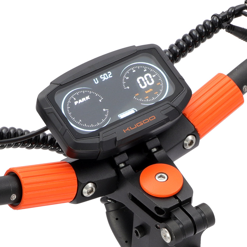 KUGOO LX9+ Elektroroller 9" Reifen Dual 650W Motoren 48V 18.2Ah Batterie