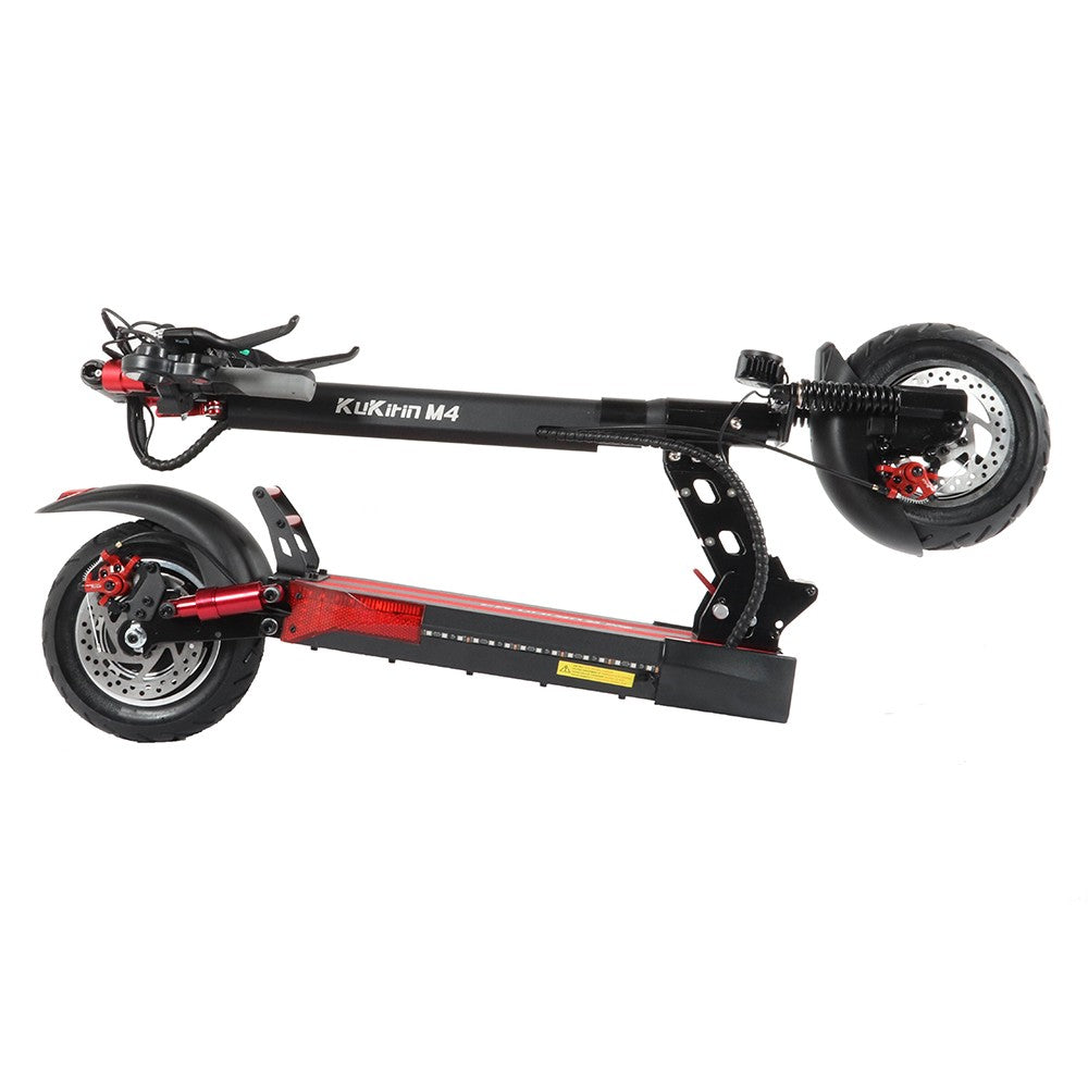 KuKirin M4 Electric Scooter with Seat 10" Tires 500W Motor 48V 12.5Ah Battery