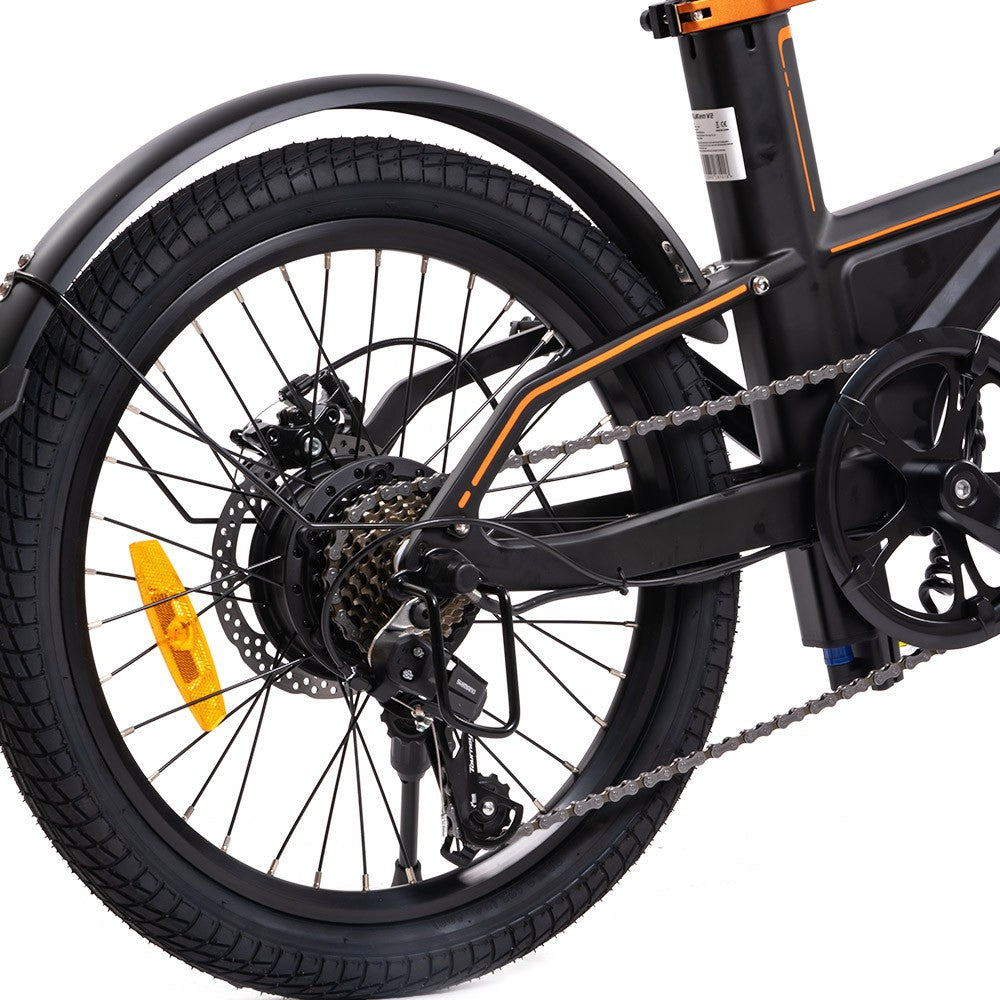 KuKirin V2 Electric City Bike 20" Tires 250W Motor 36V 7.5Ah Battery