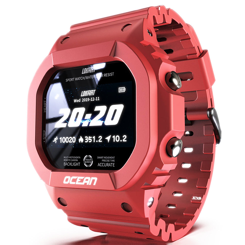LOKMAT OCEAN 1.14TFT Smartwatch mit Einzel-Touchscreen