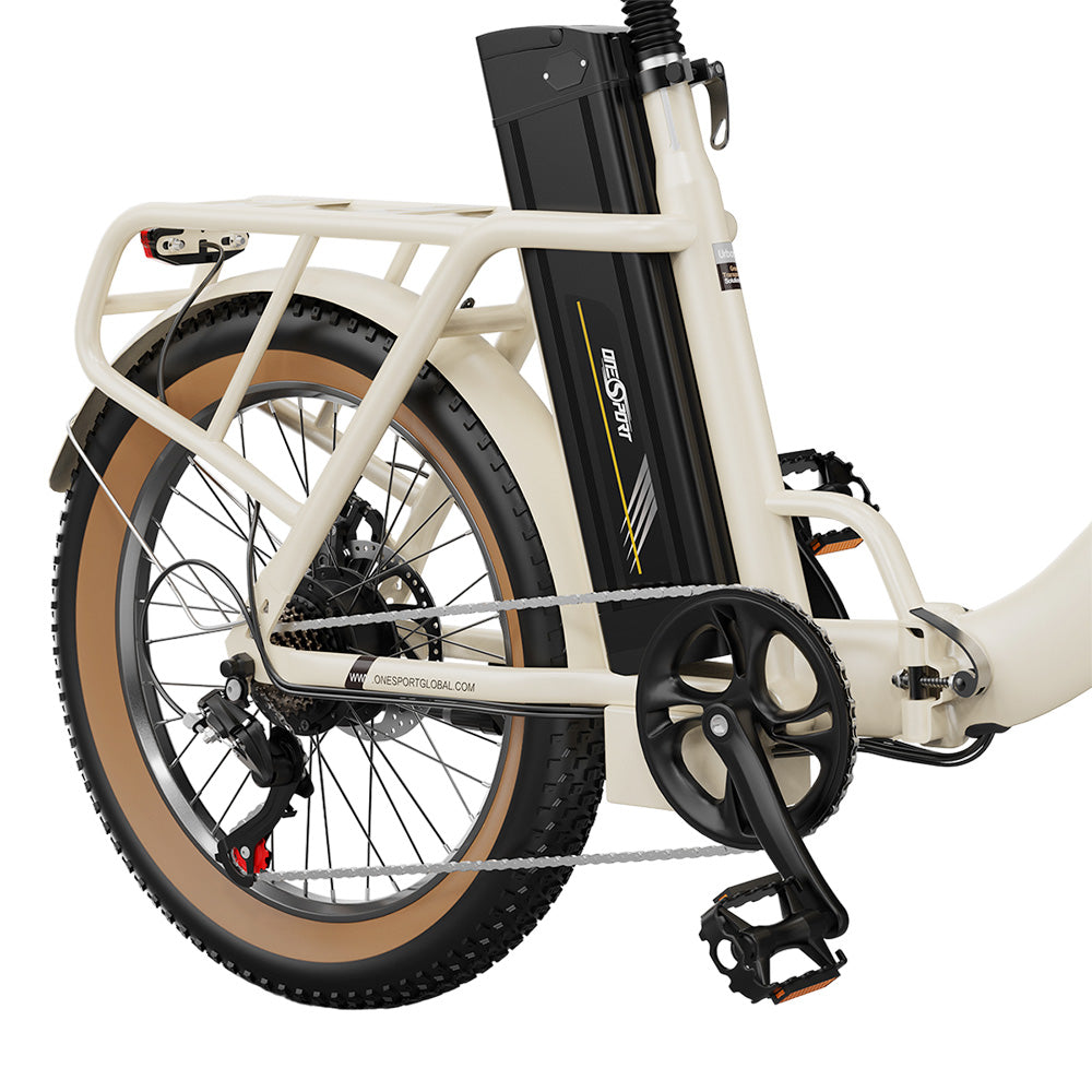 ONESPORT OT16-2 Electric Bike 20" Tires 250W Motor 48V 17Ah Battery