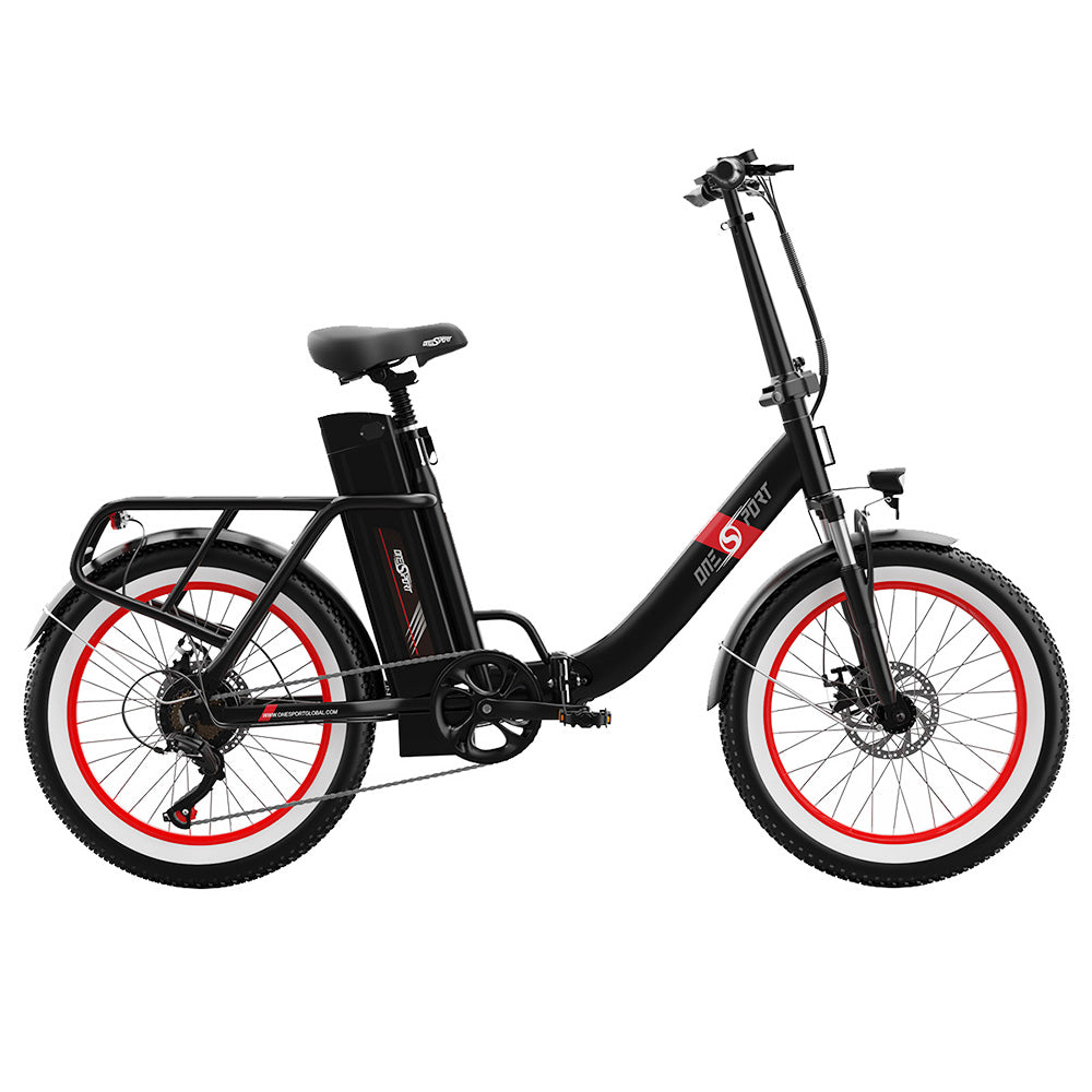 ONESPORT OT16-2 Electric Bike 20" Tires 250W Motor 48V 17Ah Battery