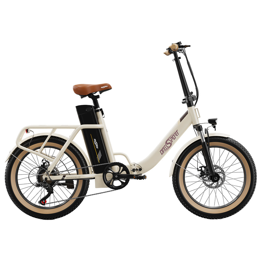 ONESPORT OT16-2 Electric Bike 20" Tires 250W Motor 48V 17Ah Battery