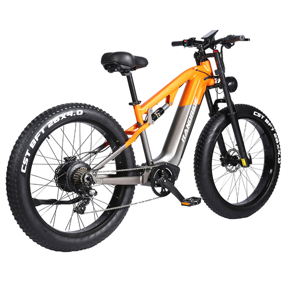 RANDRIDE YX80 Elektrisches Mountainbike 26" Reifen 1500W Brushless Motor 48V 20Ah Akku