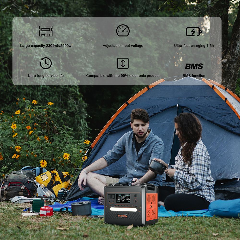 Estación de energía portátil SolarPlay Q2402M