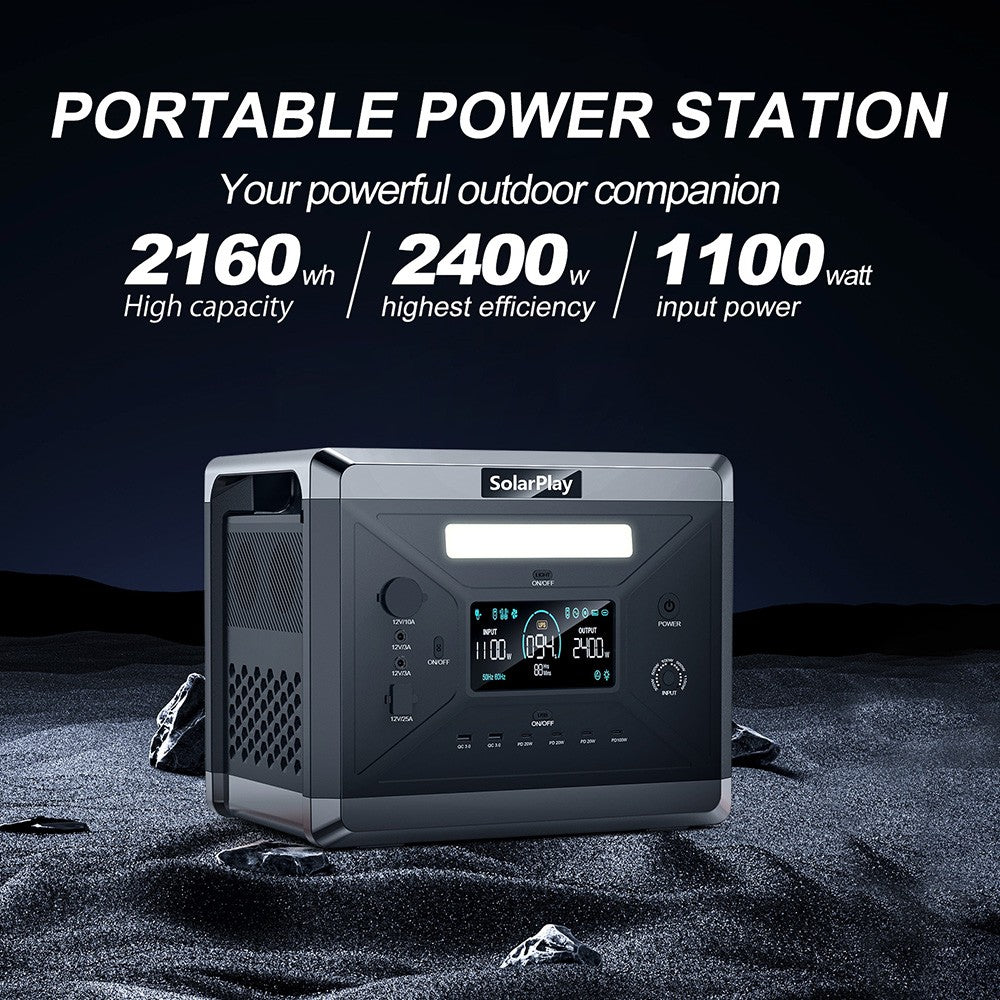 SolarPlay Q2501 Portable Power Station