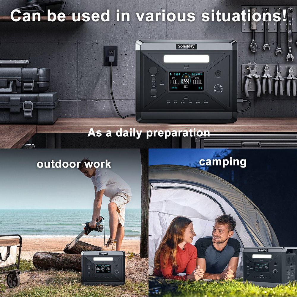 SolarPlay Q2501 Portable Power Station