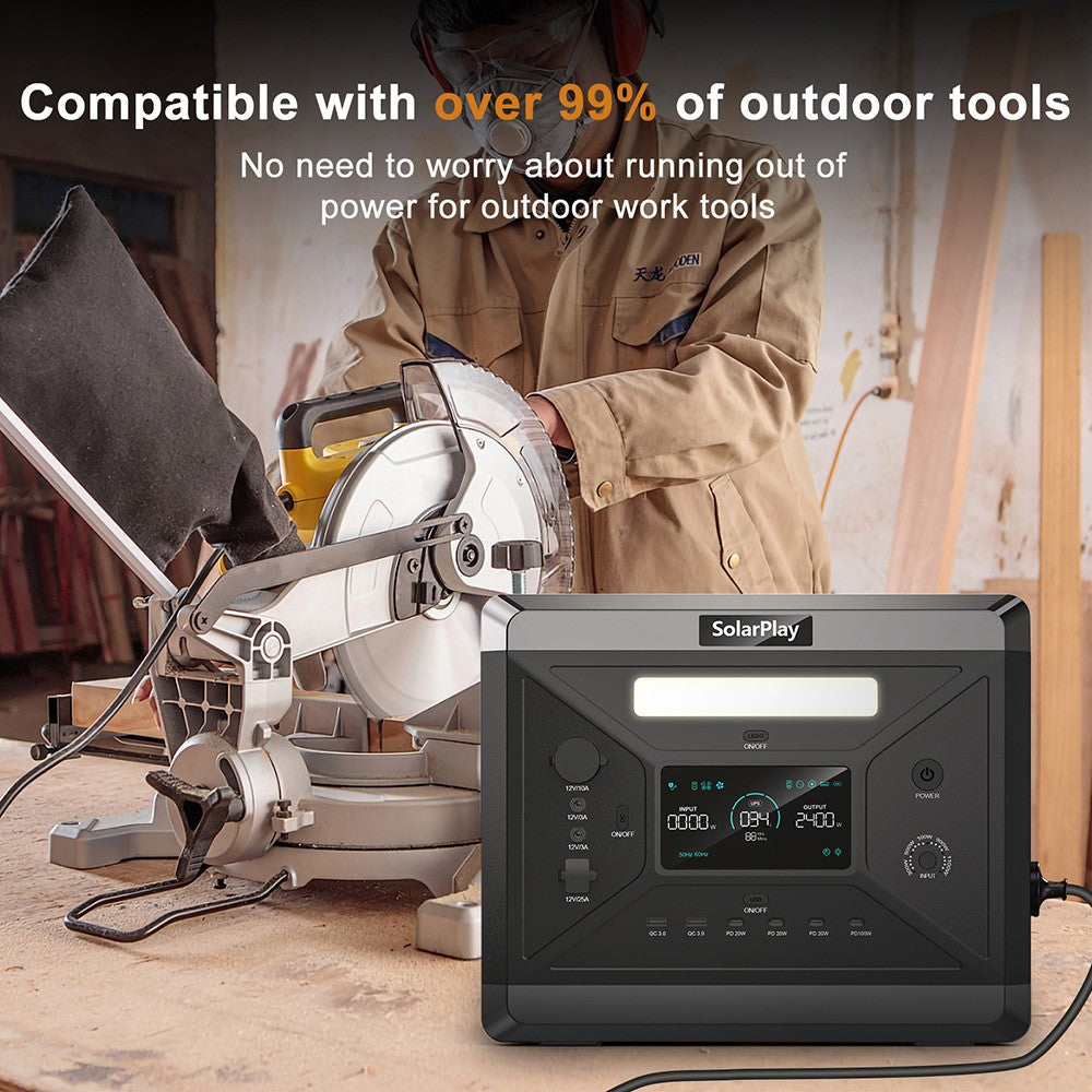 SolarPlay Q2501 Portable Power Station