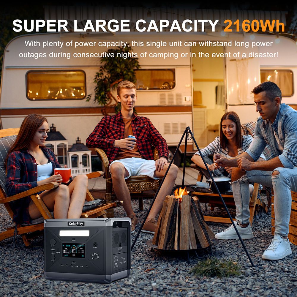SolarPlay Q2501 Portable Power Station