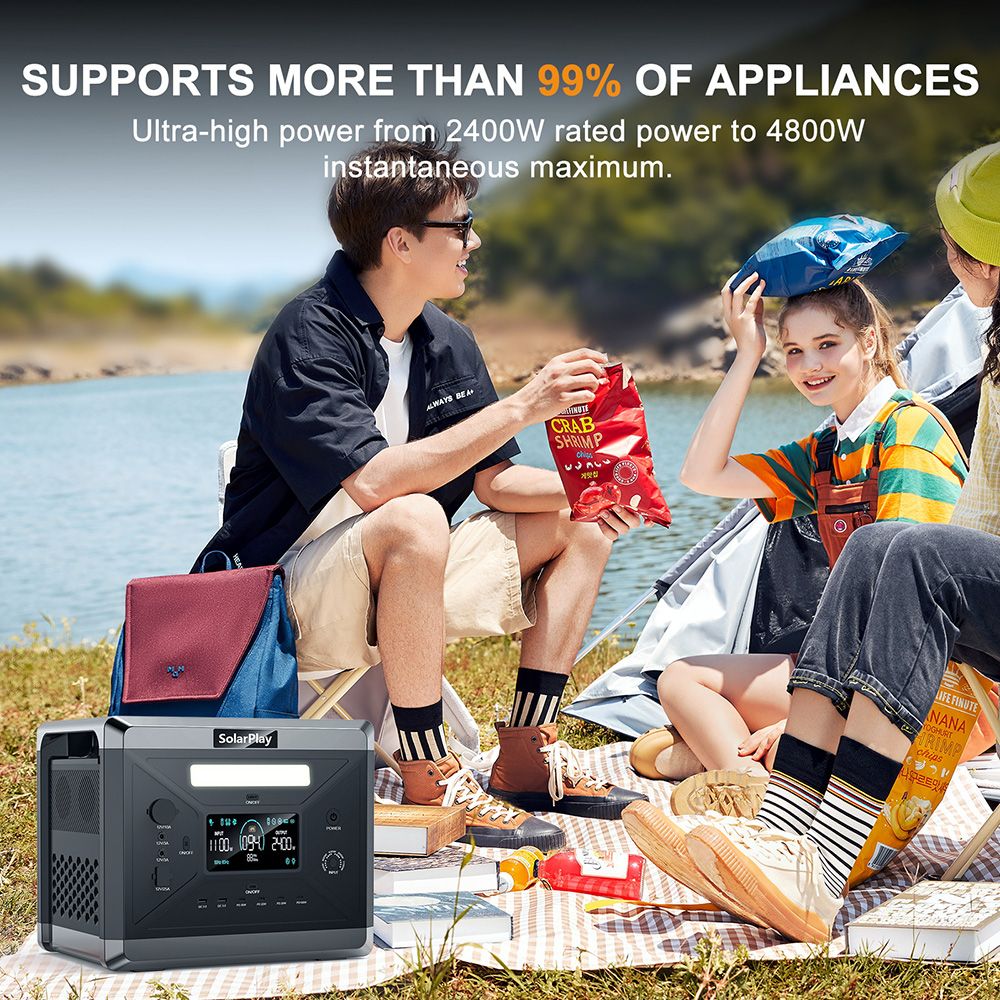 SolarPlay Q2501 Portable Power Station