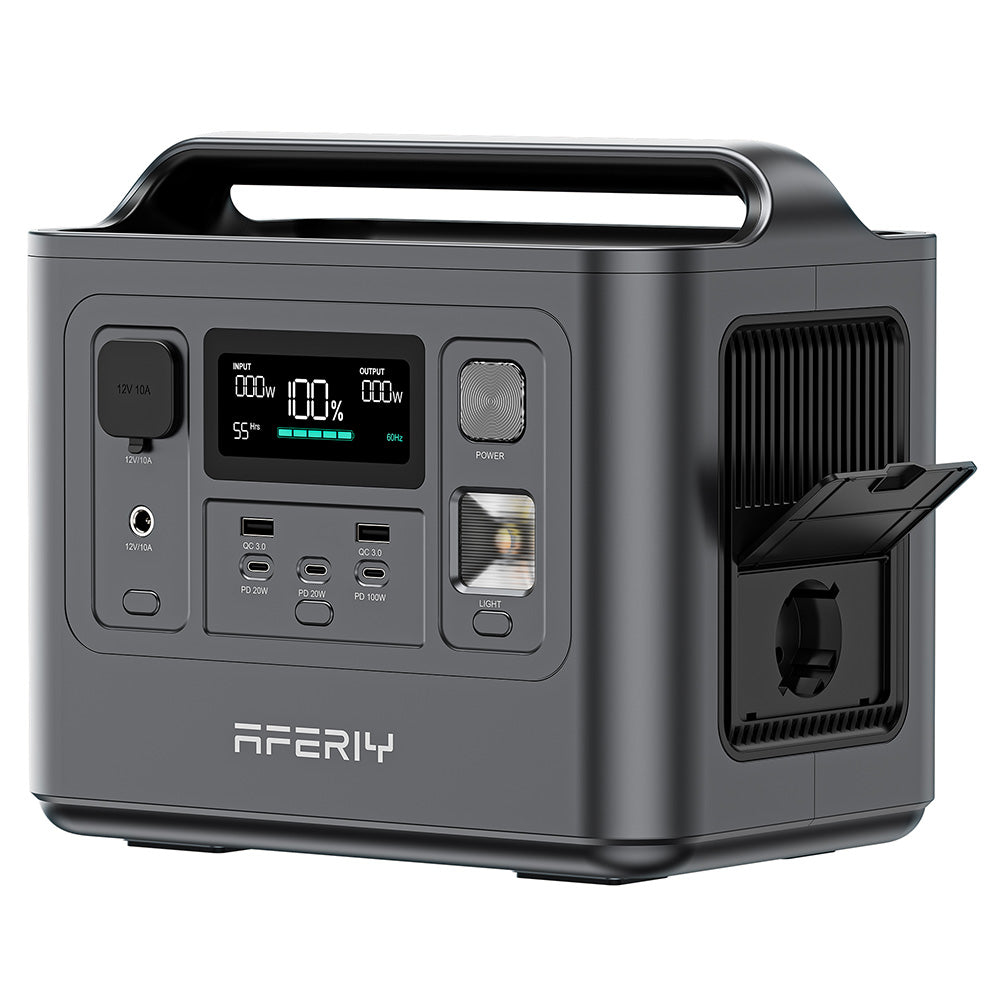 AFERIY P010 Portable Power Station 800W 512Wh Battery