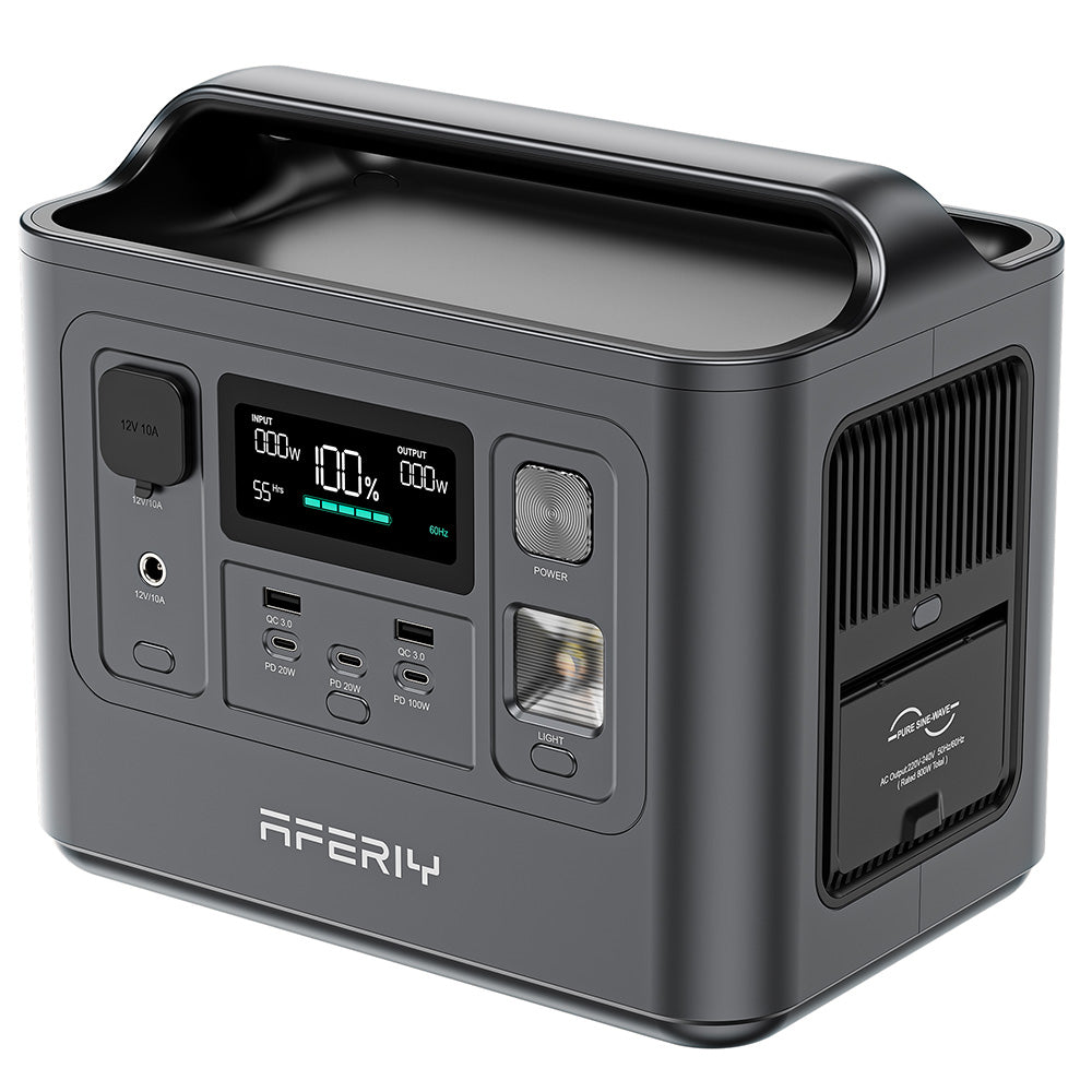 AFERIY P010 Portable Power Station 800W 512Wh Battery
