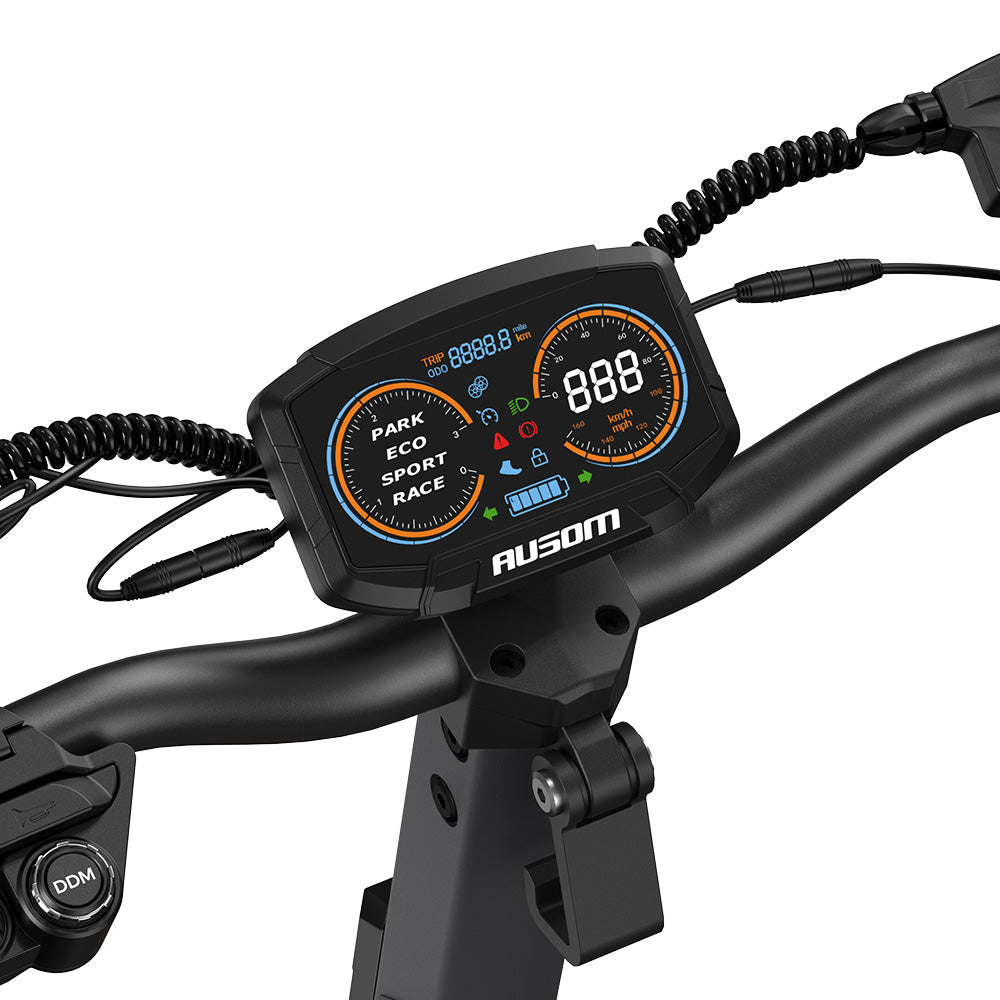 Ausom L2 Max Elektroroller Dual 1000W Motor 48V 20,8Ah Batterie 10" Reifen