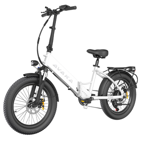 AVAKA K300 Electric Bike 20" Fat Tires 350W Motor 36V 16Ah Battery