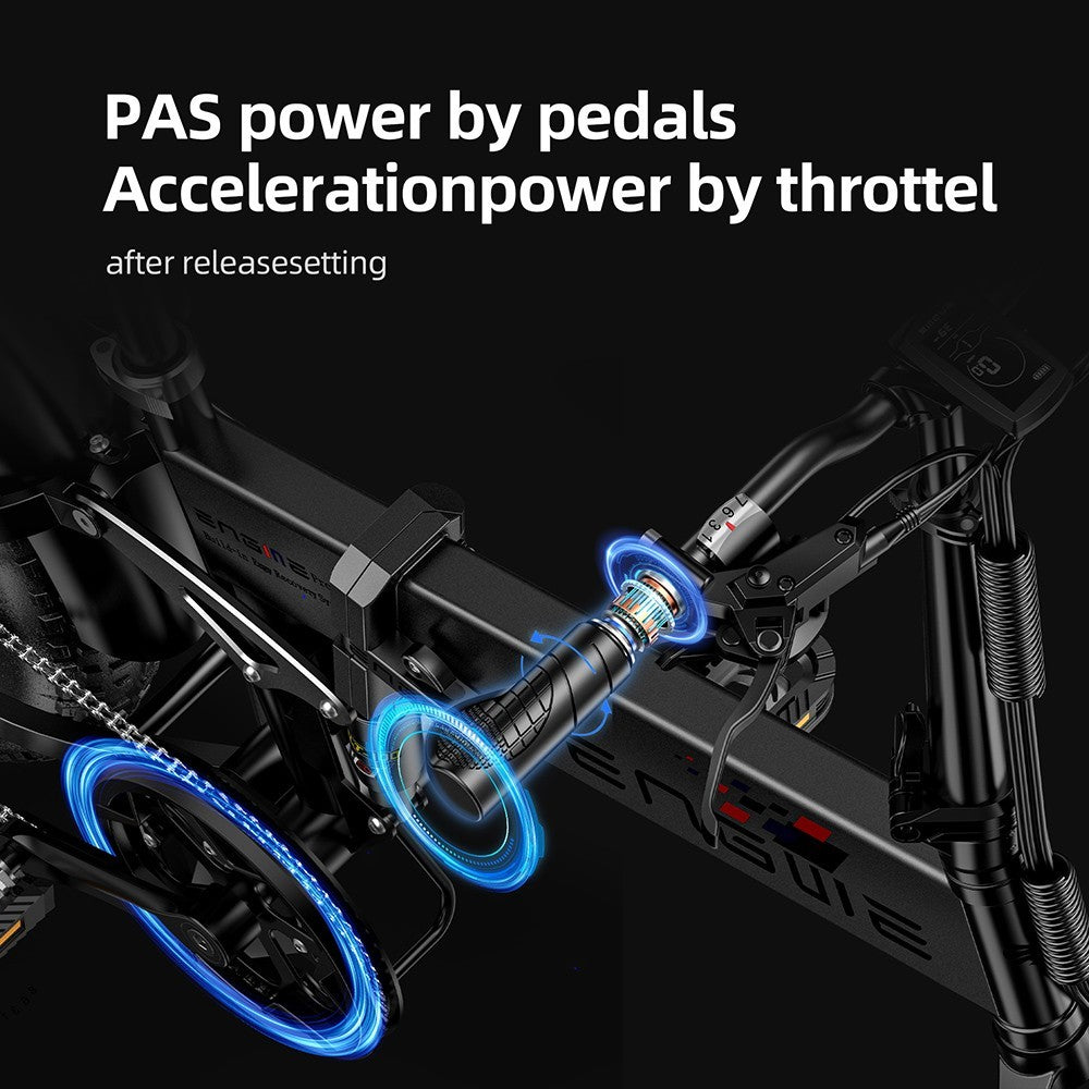 ENGWE ENGINE X Electric Bike 20" Chaoyang Tires 250W 48V 13Ah Battery