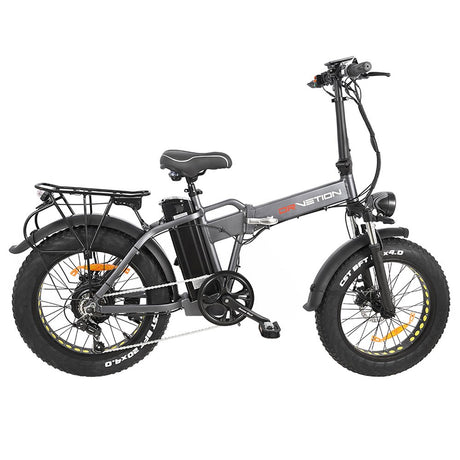 Bicicleta eléctrica DRVETION AT20, neumáticos de 20", motor de 750 W, batería de 48 V, 10 Ah/15 Ah