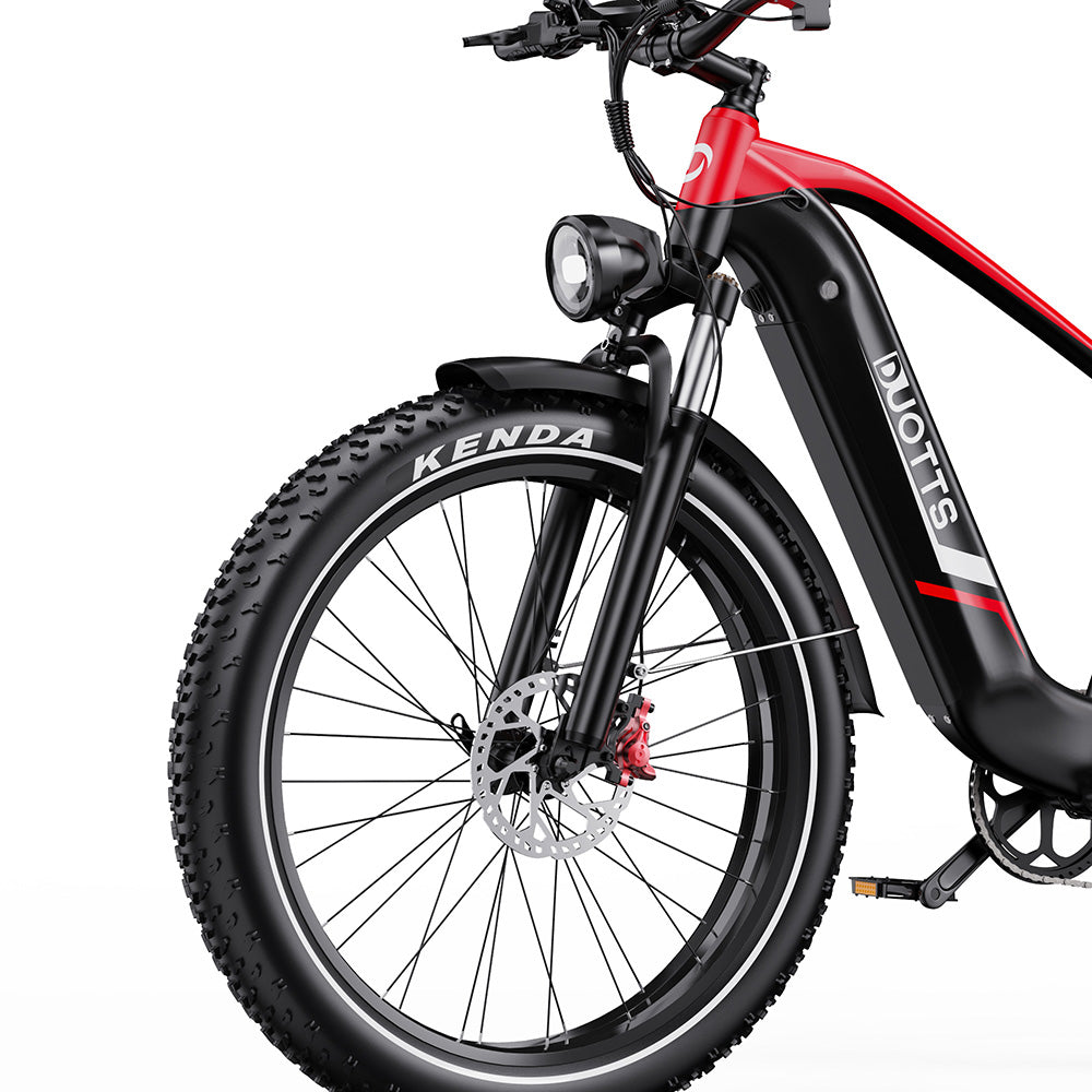 DUOTTS F26 Lite Electric Bike 26" Tires 500W Motors 48V 18Ah Battery