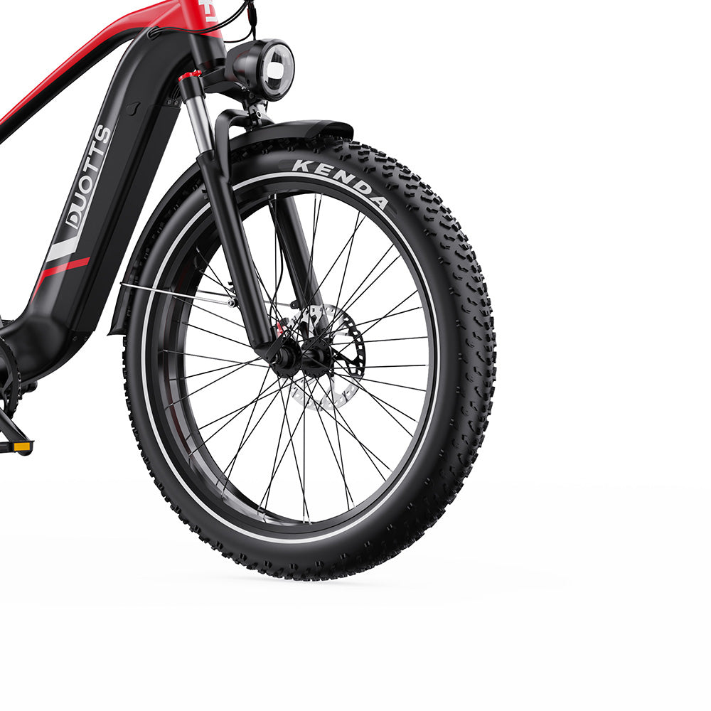 DUOTTS F26 Lite Electric Bike 26" Tires 500W Motors 48V 18Ah Battery