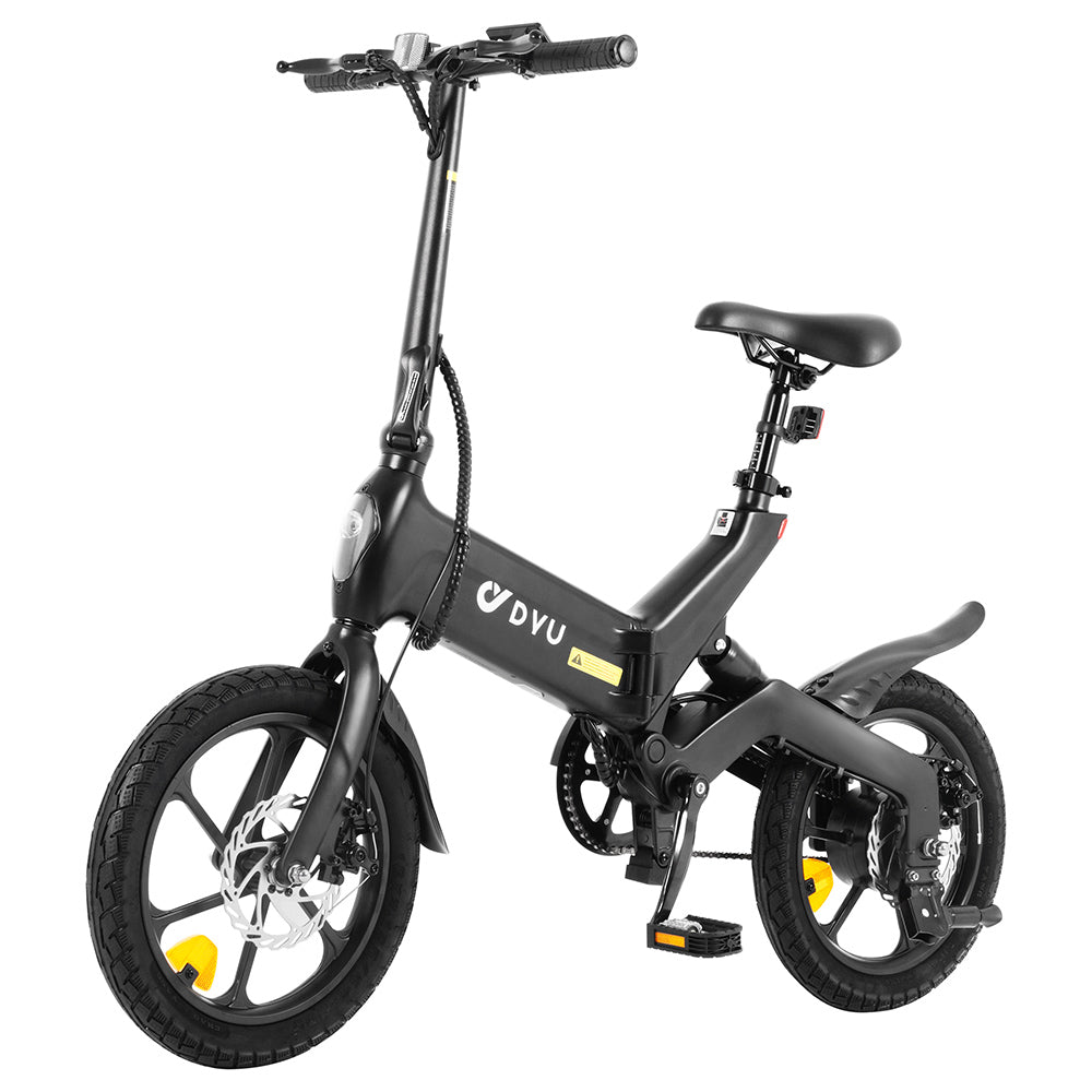 DYU A16 Electric Bike 16" Tires 250W Motor 36V 10Ah Battery