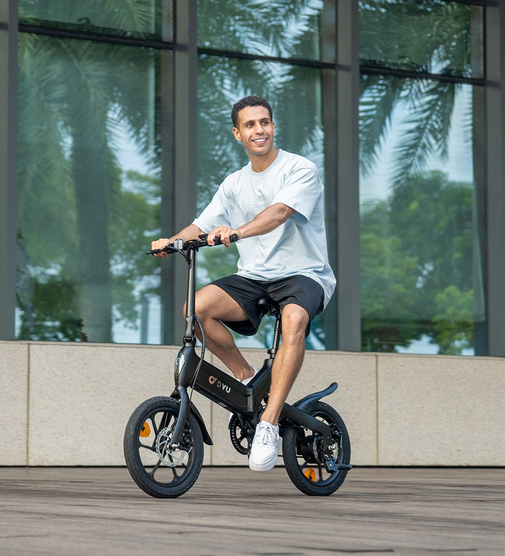 DYU A16 Electric Bike 16" Tires 250W Motor 36V 10Ah Battery