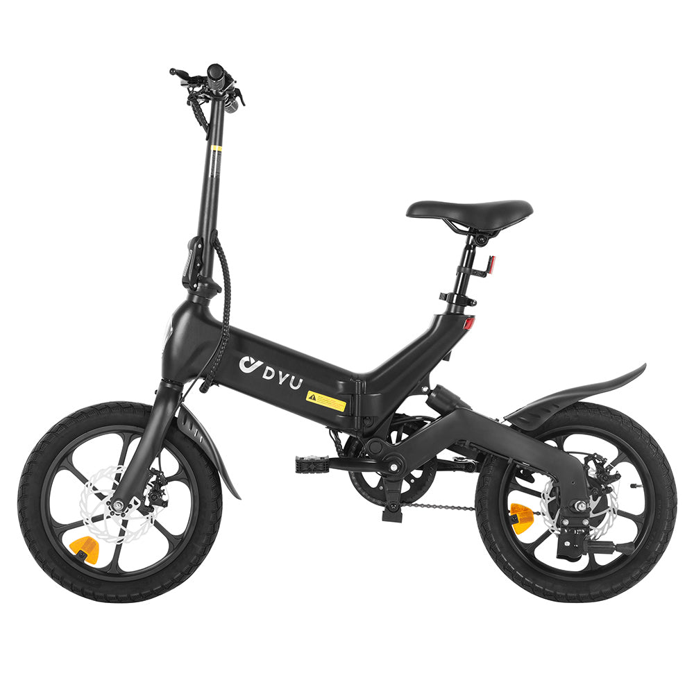 DYU A16 Electric Bike 16" Tires 250W Motor 36V 10Ah Battery