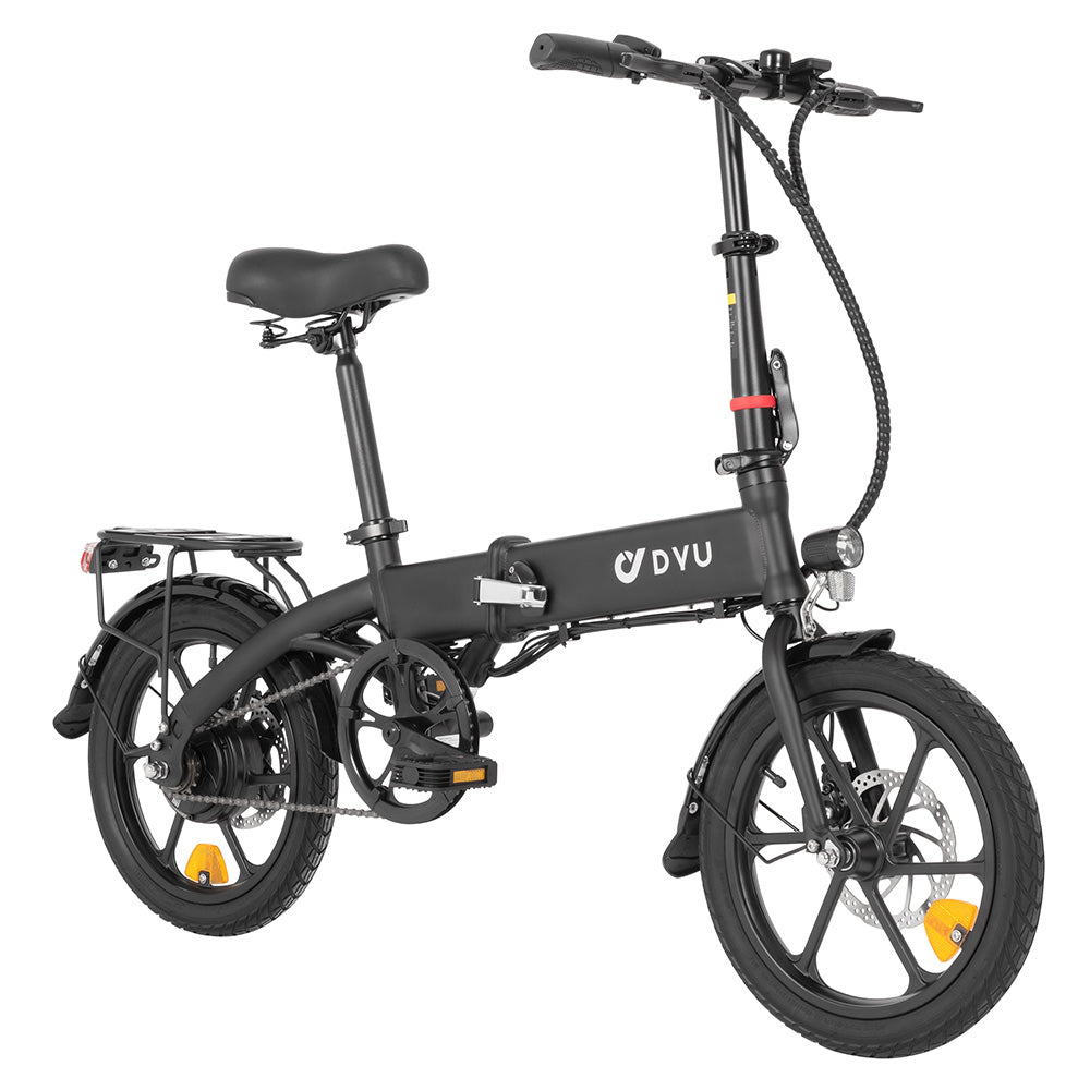 DYU A1F Pro Elektrisches Citybike 16" Reifen 250W Motor 36V 7,5Ah Akku