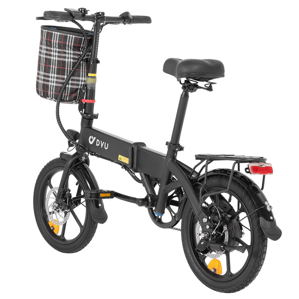 DYU A1F Pro Elektrisches Citybike 16" Reifen 250W Motor 36V 7,5Ah Akku