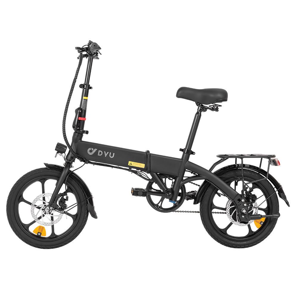 DYU A1F Pro Elektrisches Citybike 16" Reifen 250W Motor 36V 7,5Ah Akku