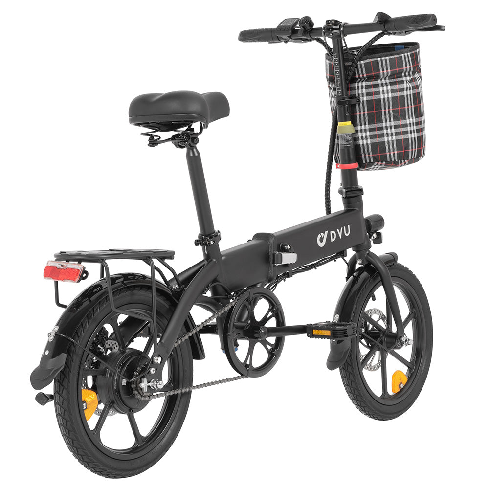 DYU A1F Pro Elektrisches Citybike 16" Reifen 250W Motor 36V 7,5Ah Akku